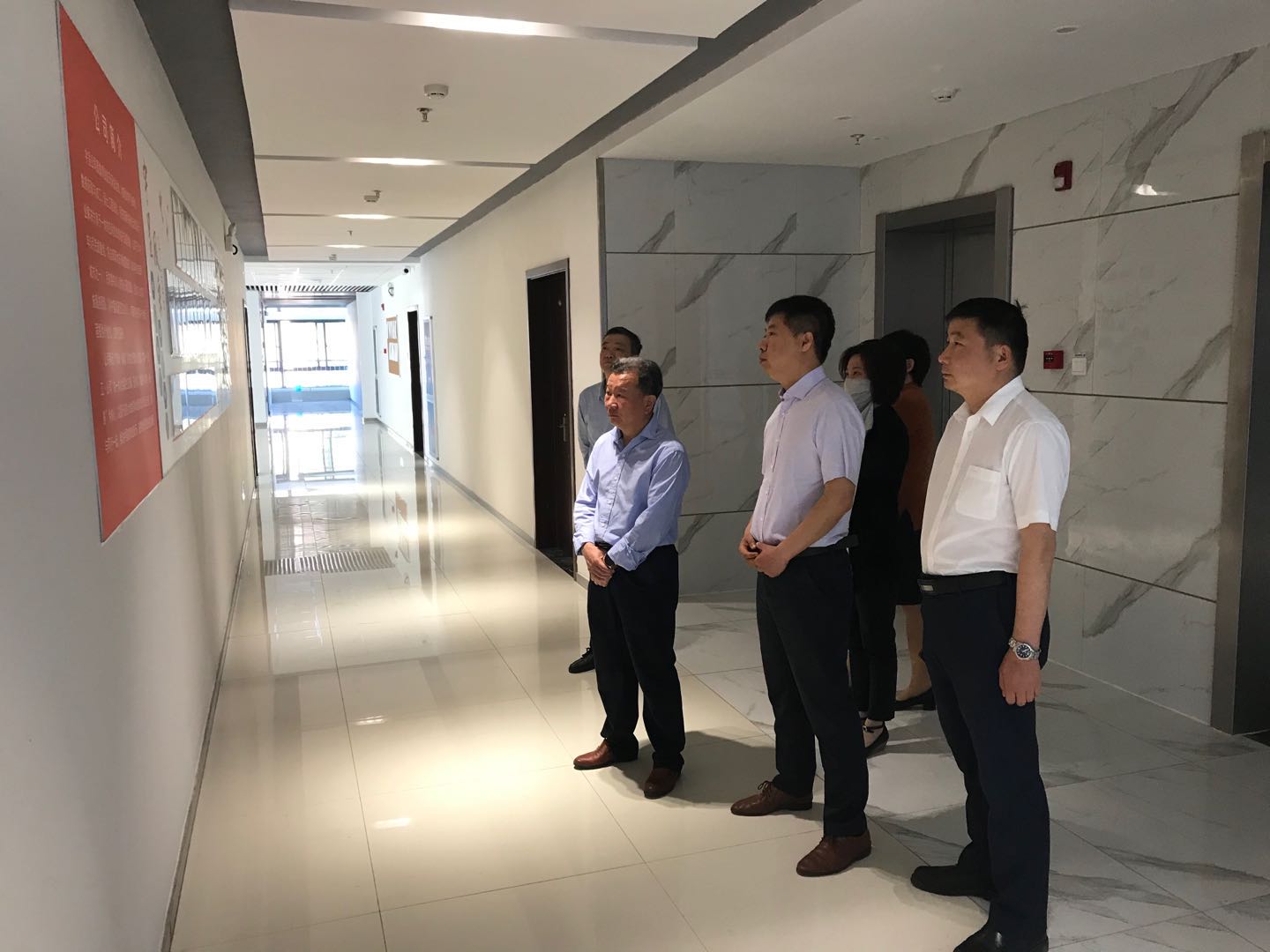 市政协调研组来宛陵科创城调研