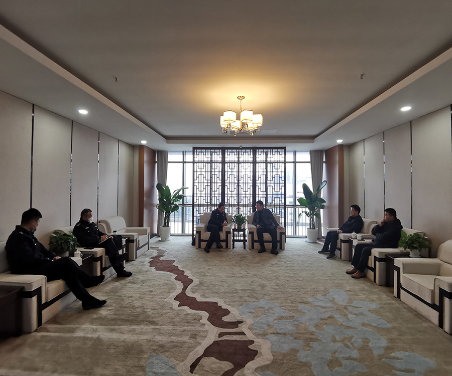 何春水一行到宛陵科创城走访调研